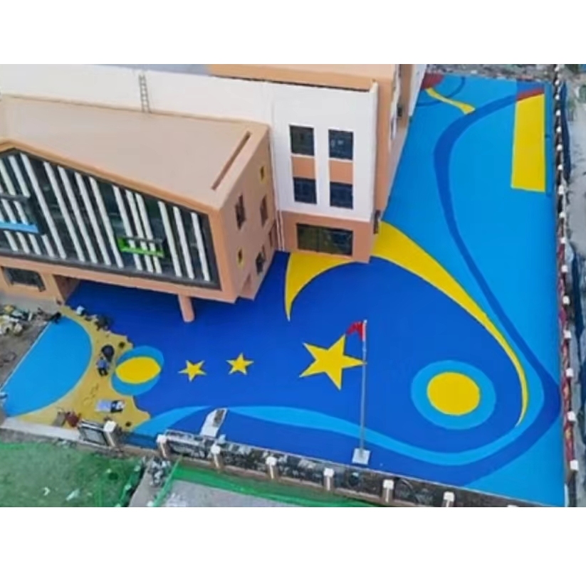 兒童游樂場(chǎng)塑膠地板實(shí)景圖22