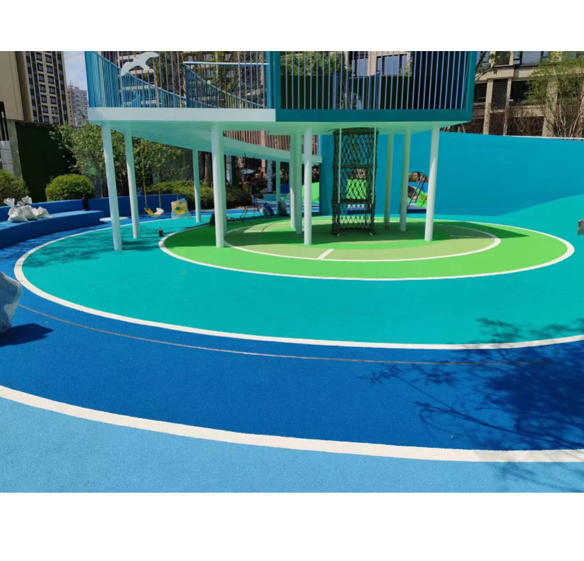 兒童游樂場(chǎng)塑膠地板實(shí)景圖18